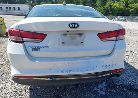 2016 Kia Optima Lx из США, поврежденный, VIN KNAGT4L32G5098560